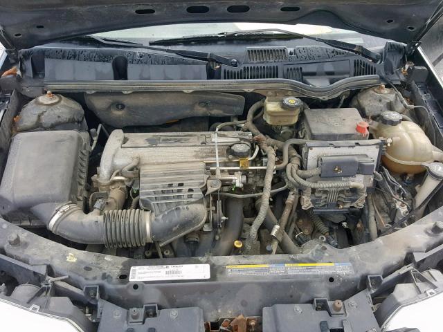 1G8AJ52F13Z112252 - 2003 SATURN ION LEVEL BLACK photo 7