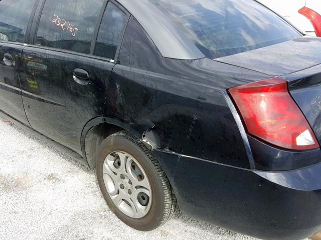 1G8AJ52F13Z112252 - 2003 SATURN ION LEVEL BLACK photo 9