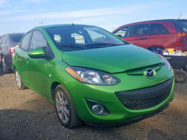 JM1DE1LY0D0156930 - 2013 MAZDA MAZDA2 GREEN photo 1