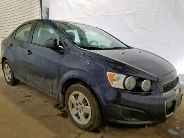 1G1JA5SG4F4140944 - 2015 CHEVROLET SONIC LS BLUE photo 1