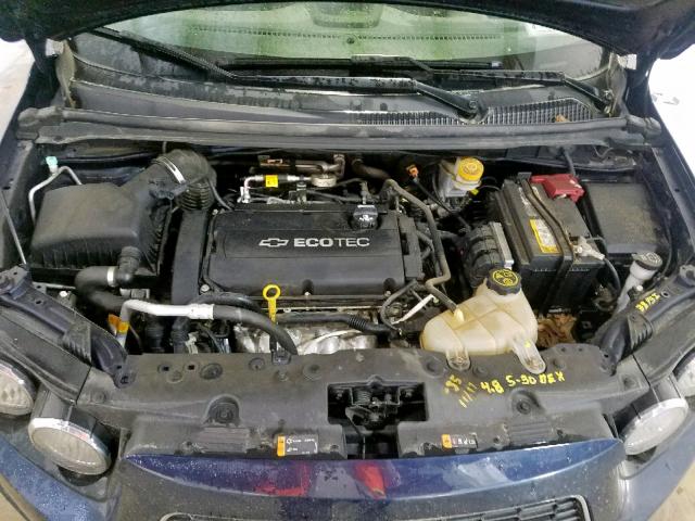 1G1JA5SG4F4140944 - 2015 CHEVROLET SONIC LS BLUE photo 7