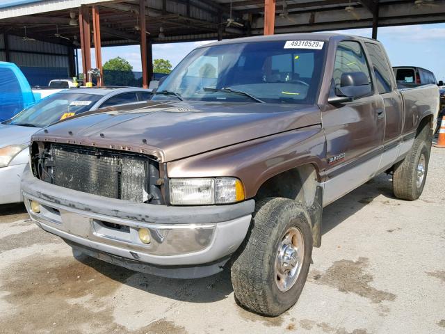 3B7KF23631G704936 - 2001 DODGE RAM 2500 BROWN photo 2