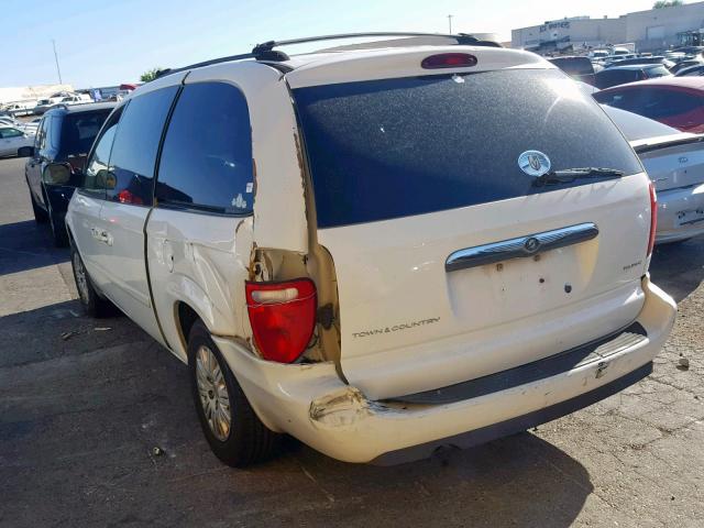 2A4GP44R16R800860 - 2006 CHRYSLER TOWN & COU WHITE photo 3