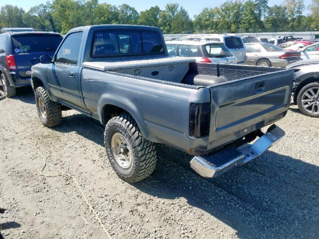 4TARN01P3PZ054219 - 1993 TOYOTA PICKUP 1/2 GRAY photo 3