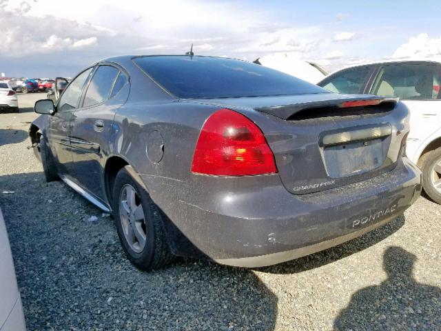 2G2WP552281151598 - 2008 PONTIAC GRAND PRIX BLACK photo 3