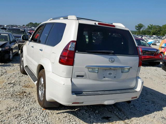 JTJBT20X280167073 - 2008 LEXUS GX 470 WHITE photo 3