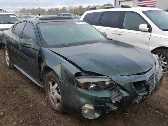 2G2WS522541121976 - 2004 PONTIAC GRAND PRIX GREEN photo 1