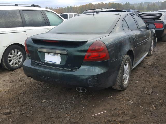 2G2WS522541121976 - 2004 PONTIAC GRAND PRIX GREEN photo 4