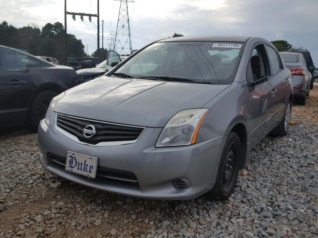 3N1AB6AP6CL750137 - 2012 NISSAN SENTRA 2.0 SILVER photo 2