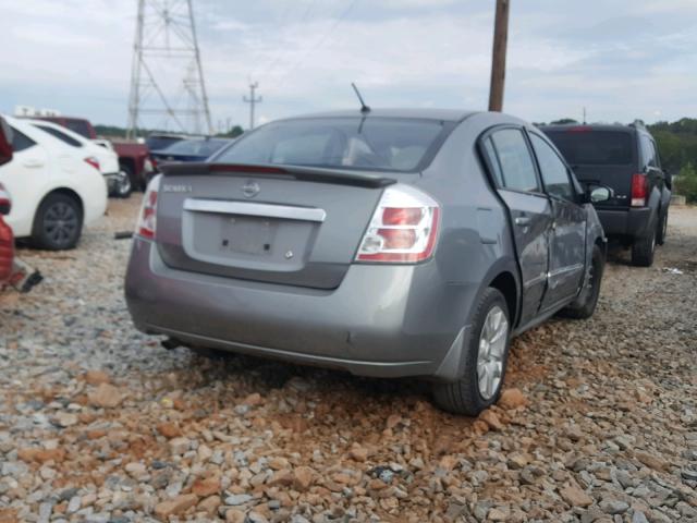 3N1AB6AP6CL750137 - 2012 NISSAN SENTRA 2.0 SILVER photo 4