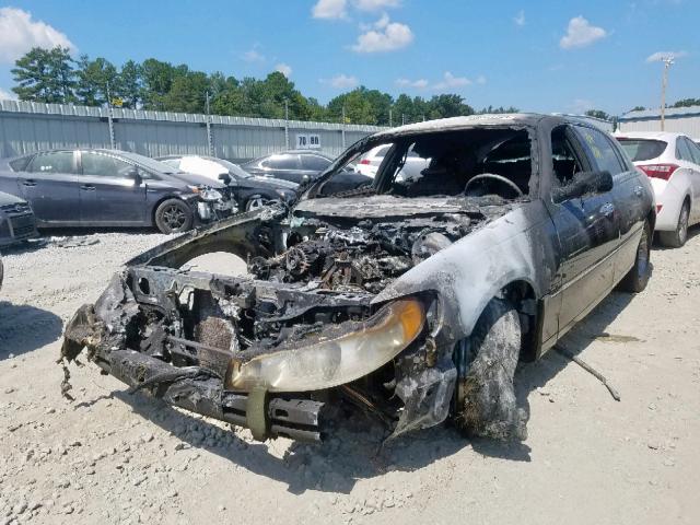 1LNFM81W8WY650166 - 1998 LINCOLN TOWN CAR E BLACK photo 2