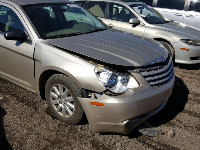 1C3LC46K78N133104 - 2008 CHRYSLER SEBRING LX TAN photo 9