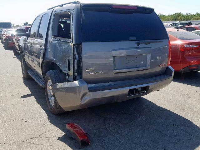 1GKFC13057J365009 - 2007 GMC YUKON GRAY photo 3