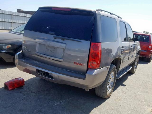 1GKFC13057J365009 - 2007 GMC YUKON GRAY photo 4