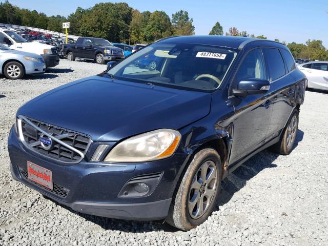 YV4992DZ2A2022084 - 2010 VOLVO XC60 T6 BLUE photo 2