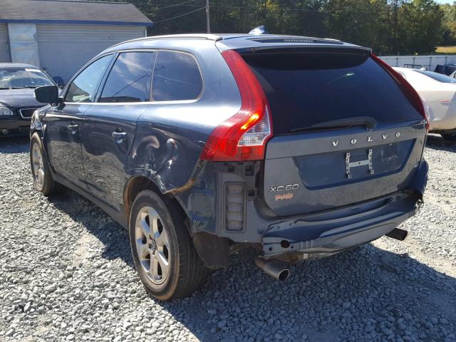 YV4992DZ2A2022084 - 2010 VOLVO XC60 T6 BLUE photo 3