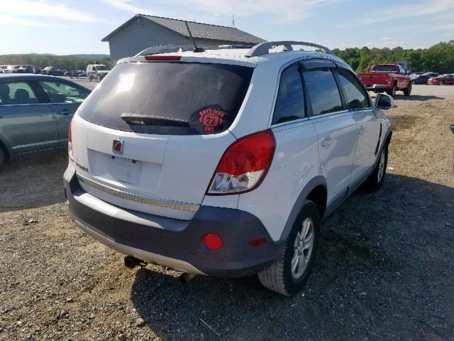 3GSCL33P78S534684 - 2008 SATURN VUE XE WHITE photo 4