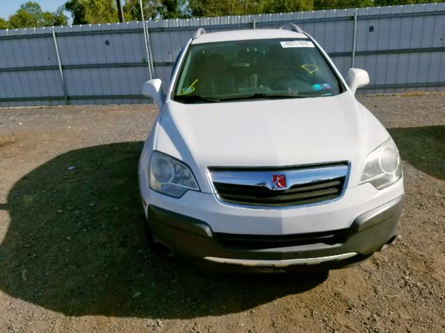 3GSCL33P78S534684 - 2008 SATURN VUE XE WHITE photo 9