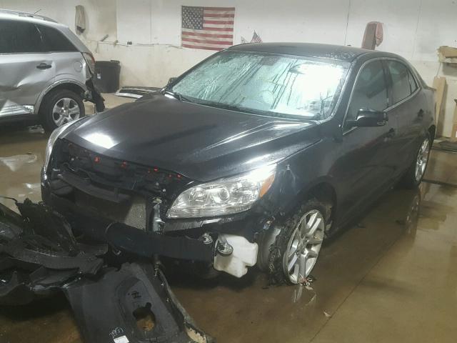 1G11C5SL0EF177077 - 2014 CHEVROLET MALIBU 1LT შავი ფოტო 2