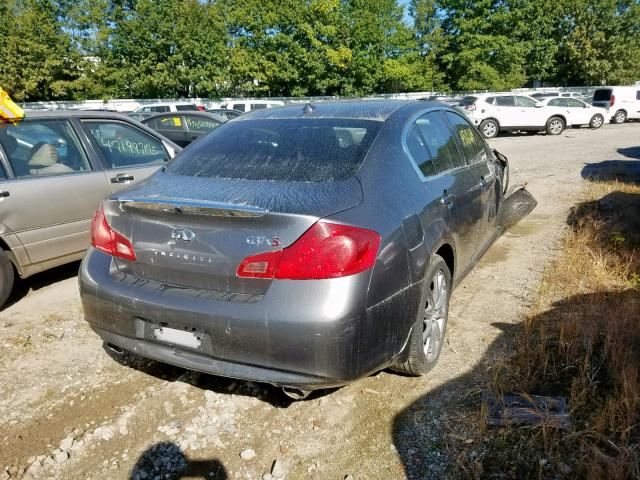 JN1CV6AR5CM670433 - 2012 INFINITI G37 GRAY photo 4