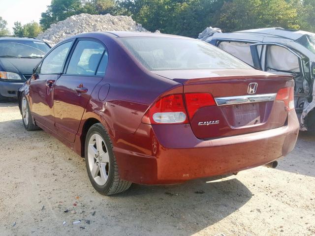 19XFA1F6XBE024910 - 2011 HONDA CIVIC LX-S Qırmızı foto 3