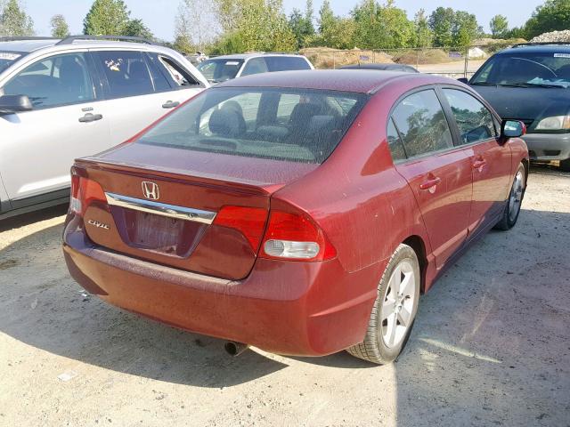19XFA1F6XBE024910 - 2011 HONDA CIVIC LX-S Qırmızı foto 4