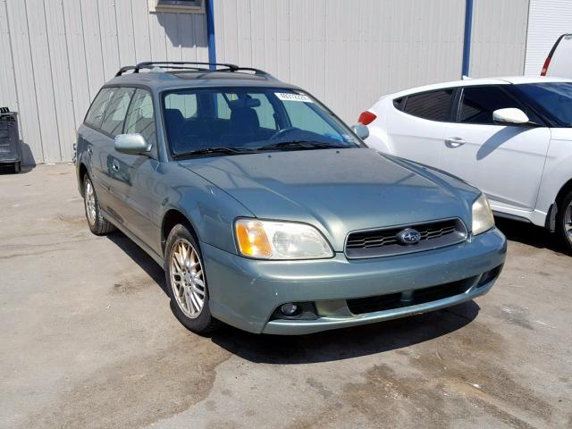 4S3BH625447304877 - 2004 SUBARU LEGACY L S GREEN photo 1