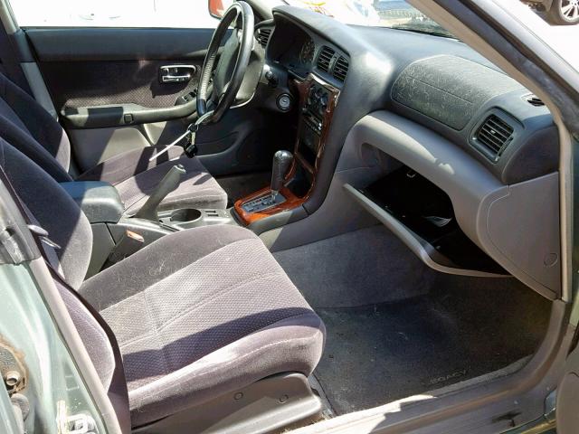 4S3BH625447304877 - 2004 SUBARU LEGACY L S GREEN photo 5