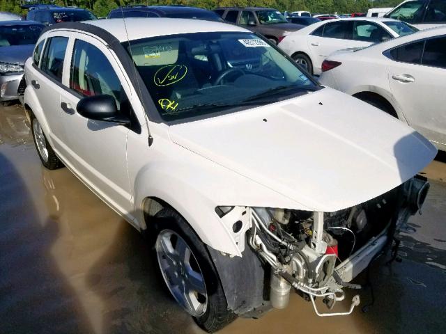 1B3HB48B58D769190 - 2008 DODGE CALIBER SX WHITE photo 1