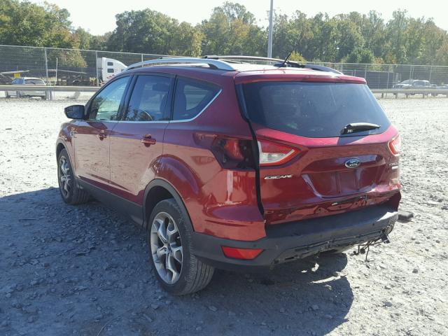 1FMCU9J92DUA82794 - 2013 FORD ESCAPE TIT BURGUNDY photo 3