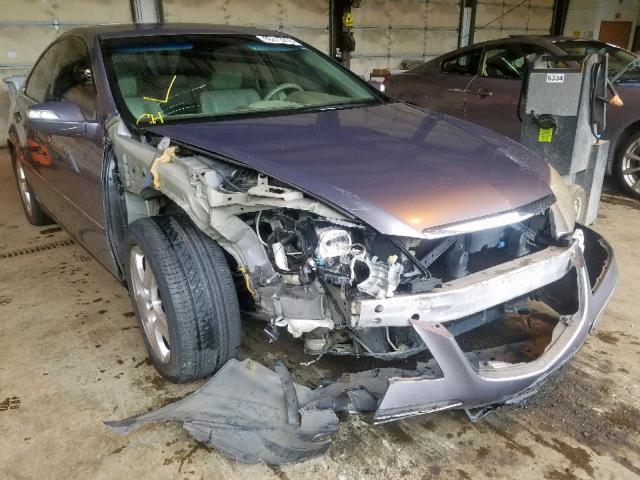 JH4KB16545C006724 - 2005 ACURA RL GRAY photo 1