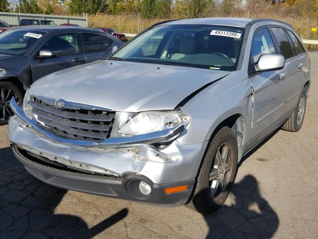 2A8GM68X47R179109 - 2007 CHRYSLER PACIFICA T SILVER photo 2