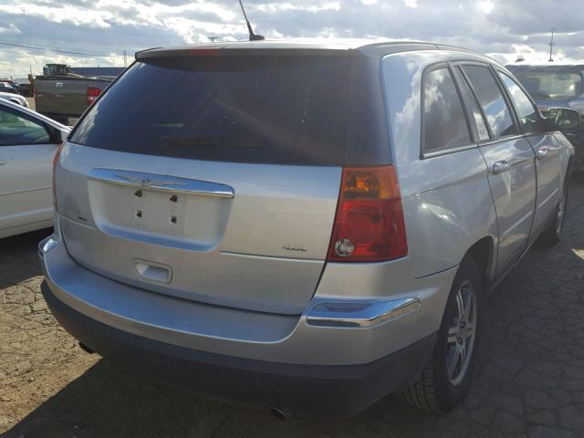 2A8GM68X47R179109 - 2007 CHRYSLER PACIFICA T SILVER photo 4