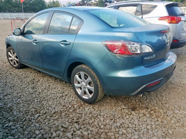 JM1BL1SGXA1167560 - 2010 MAZDA 3 I BLUE photo 3