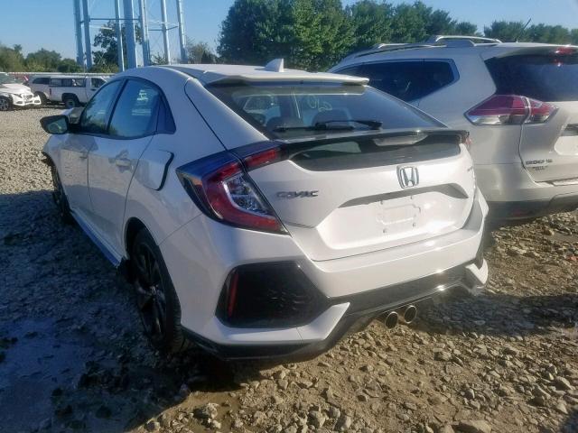 SHHFK7H49HU408965 - 2017 HONDA CIVIC SPOR WHITE photo 3