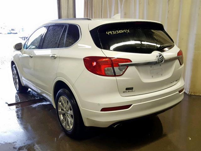 LRBFX2SA9JD116328 - 2018 BUICK ENVISION E WHITE photo 3