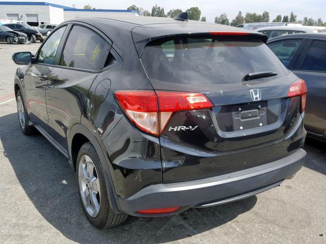 3CZRU5H54HM700793 - 2017 HONDA HR-V EX BLACK photo 3