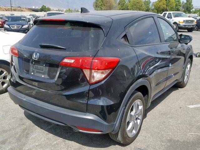 3CZRU5H54HM700793 - 2017 HONDA HR-V EX BLACK photo 4