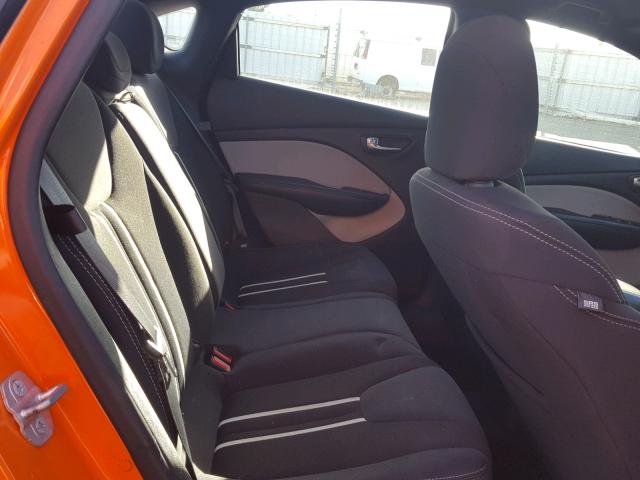 1C3CDFBB4ED702071 - 2014 DODGE DART SXT ORANGE photo 6