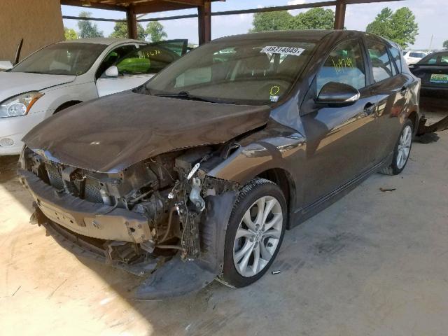 JM1BL1H52A1114728 - 2010 MAZDA 3 S GRAY photo 2