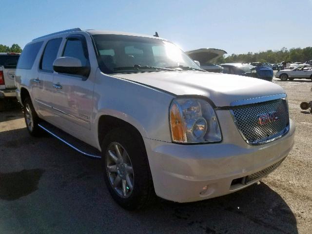 1GKUKMEFXAR206640 - 2010 GMC YUKON XL D WHITE photo 1