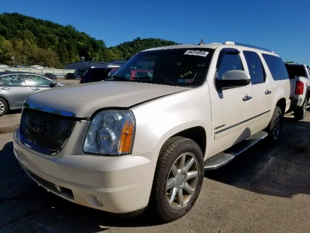 1GKUKMEFXAR206640 - 2010 GMC YUKON XL D WHITE photo 2