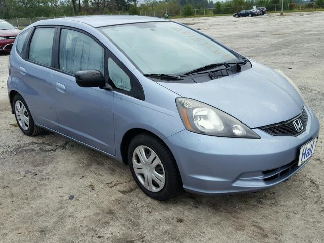 JHMGE8H32BC025138 - 2011 HONDA FIT BLUE photo 1