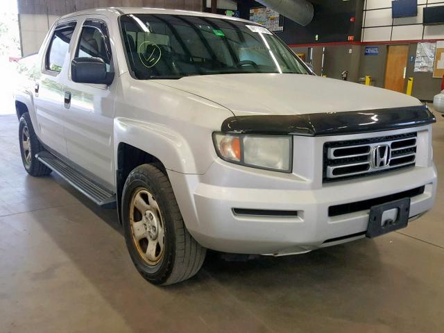 2HJYK16246H538471 - 2006 HONDA RIDGELINE SILVER photo 1