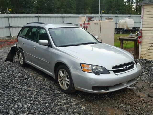 4S3BP616X57323688 - 2005 SUBARU LEGACY 2.5 SILVER photo 1