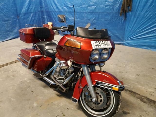 1HD1DBL2XEY700231 - 1984 HARLEY-DAVIDSON FLT CLASSI RED photo 1