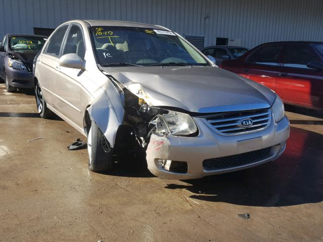 KNAFE121975455544 - 2007 KIA SPECTRA EX TAN photo 1