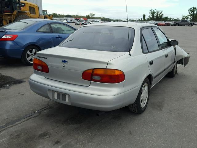 1Y1SK5481XZ401719 - 1999 CHEVROLET GEO PRIZM BEIGE photo 4