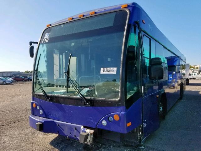 15GGB291461077384 - 2006 GILLIG TRANSIT BU BLUE photo 2