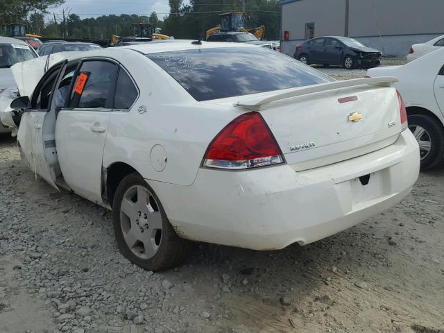 2G1WD58C281346294 - 2008 CHEVROLET IMPALA SUP 白色 照片 3